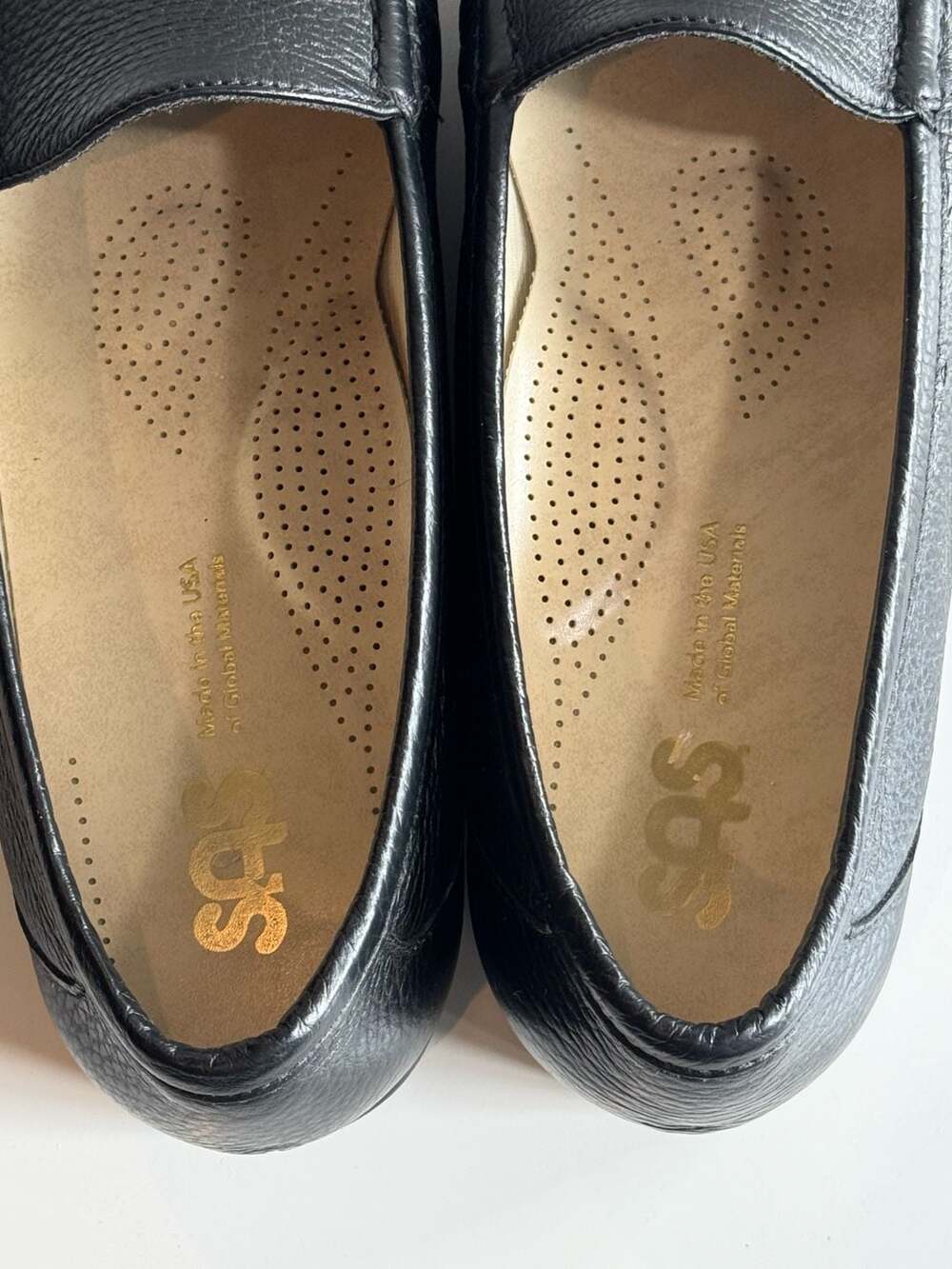 SAS Simplify Women's Black Leather Tripad Comfort Slip-On Loafers Size 10M - Picture 5 of 9